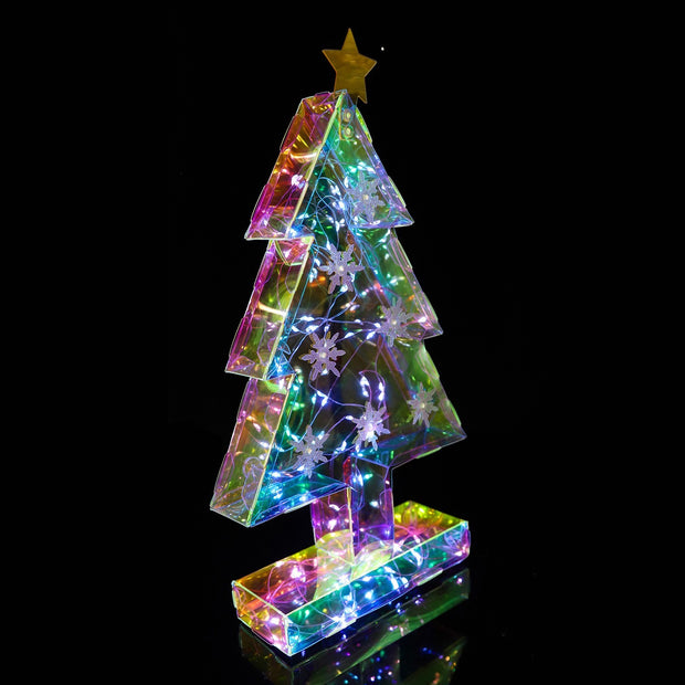 Christmas Decorative Lights Scene Atmosphere Layout