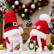 Creative New Christmas Knitted Hat Doll