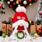 Creative New Christmas Knitted Hat Doll