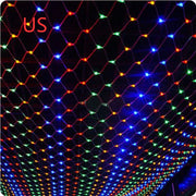 Christmas led lights string lights outdoor waterproof fishnet lights full of stars paved holiday lights wedding ins decorative lights