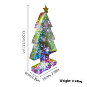 Christmas Decorative Lights Scene Atmosphere Layout