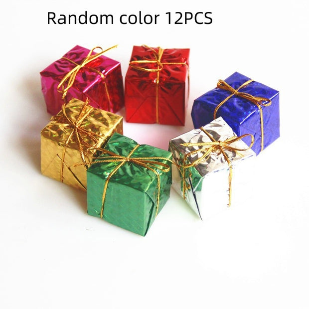 Christmas Products Decoration Scene Layout Color Gift Bag