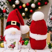 Creative New Christmas Knitted Hat Doll
