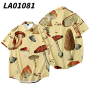 Creative Printed Shirt National Tide Men's Shirt Shirt