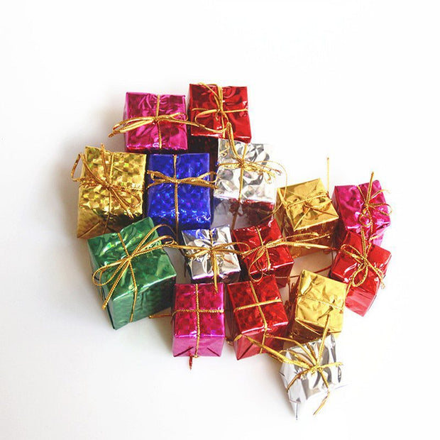 Christmas Products Decoration Scene Layout Color Gift Bag